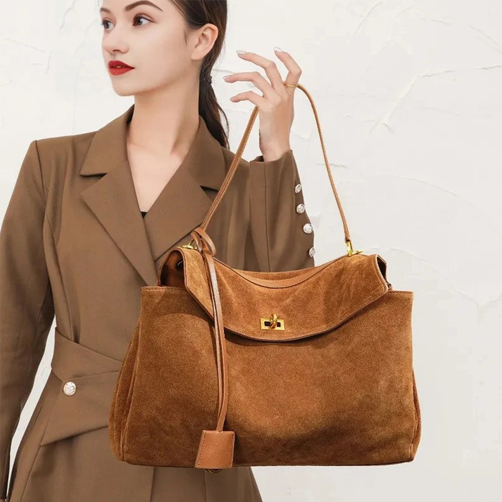 Luxury Bags Vendor - Autumn Winter Women's Suede genuine leather