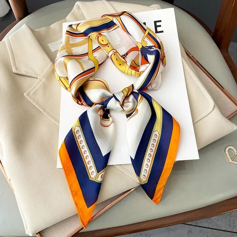 Luxury Bags Expensive - Luxury Design Skinny Silk Square Scarf