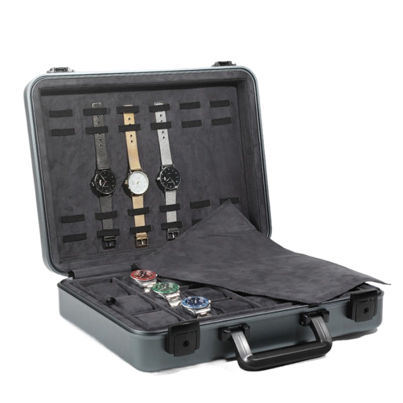 Luxury Bags List - Aluminum Luxury Watch Box Large Metal