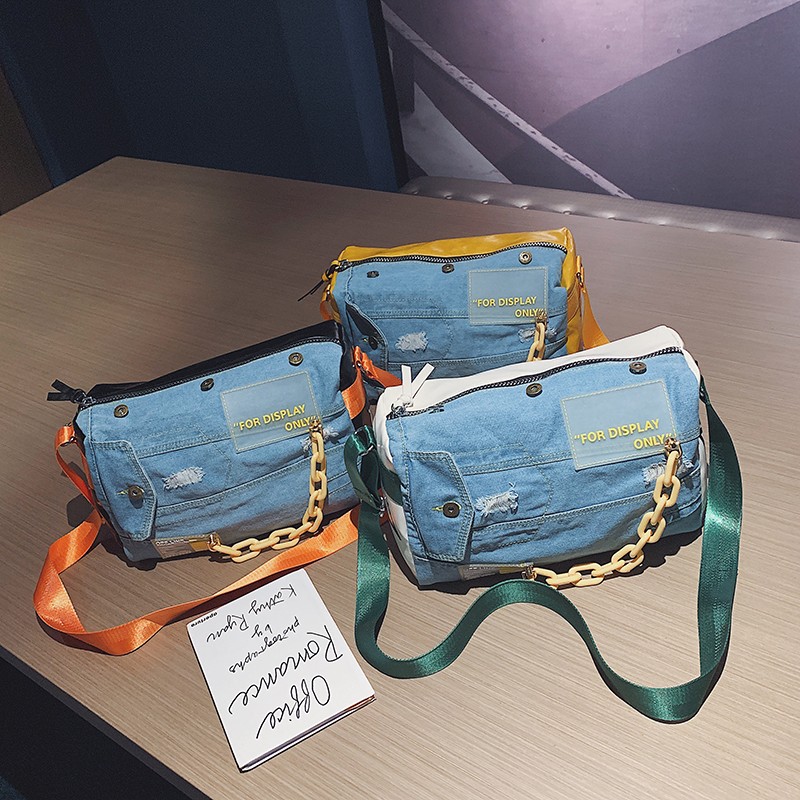 Fashion Denim Women Shoulder B - огляд і ціна Luxury Bags Denim