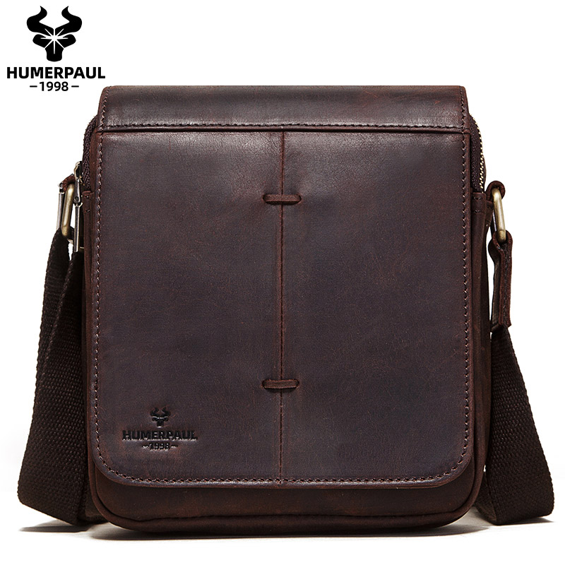 Vintage Crazy Horse Leather Me - огляд і ціна Luxury Bags For Men Brands