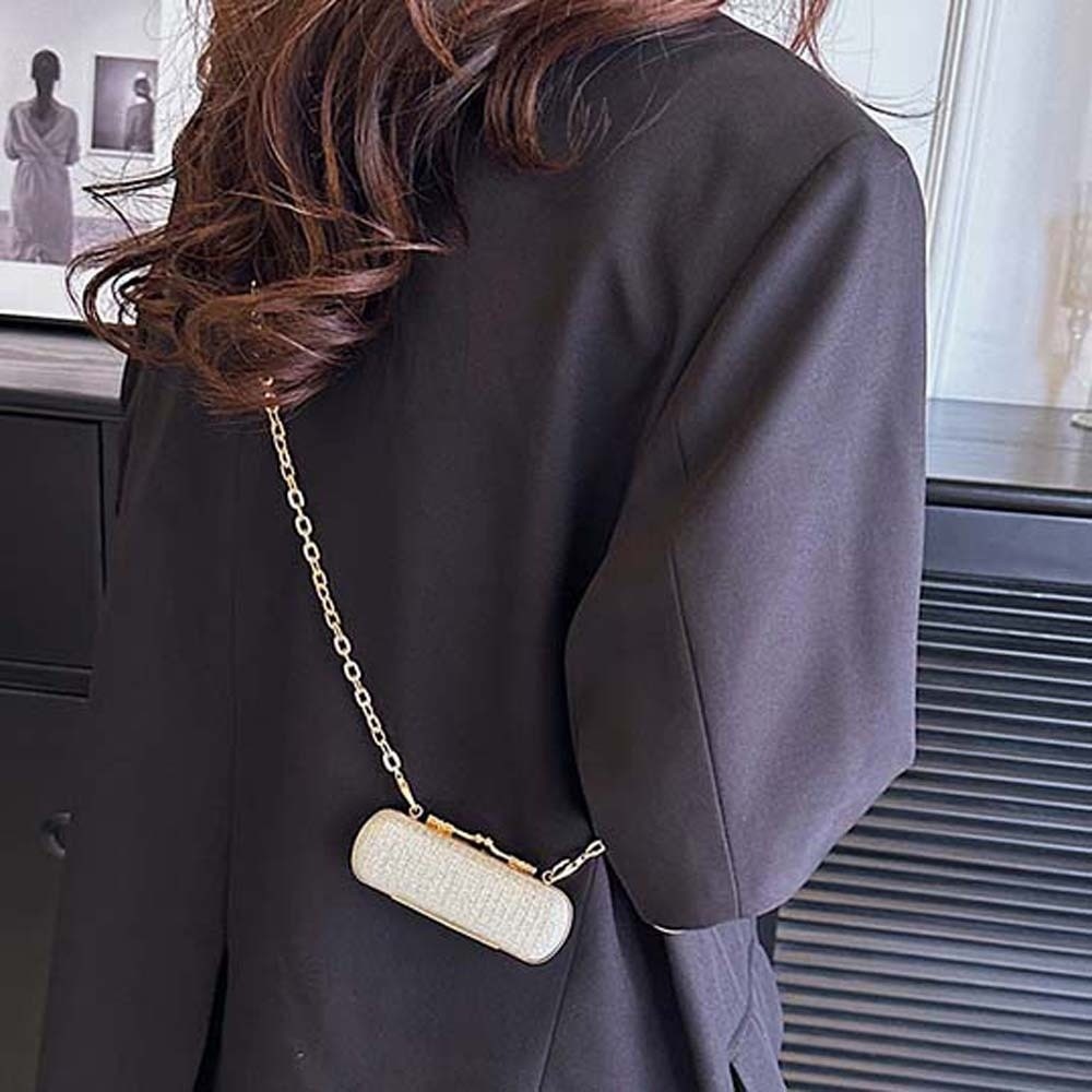 Chain Purse Rhinestone Chain L - огляд і ціна Mini Bag Evening Clutch