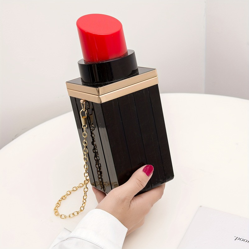 Lipstick Evening Bag Acrylic M - огляд і ціна Mini Bag Evening Clutch