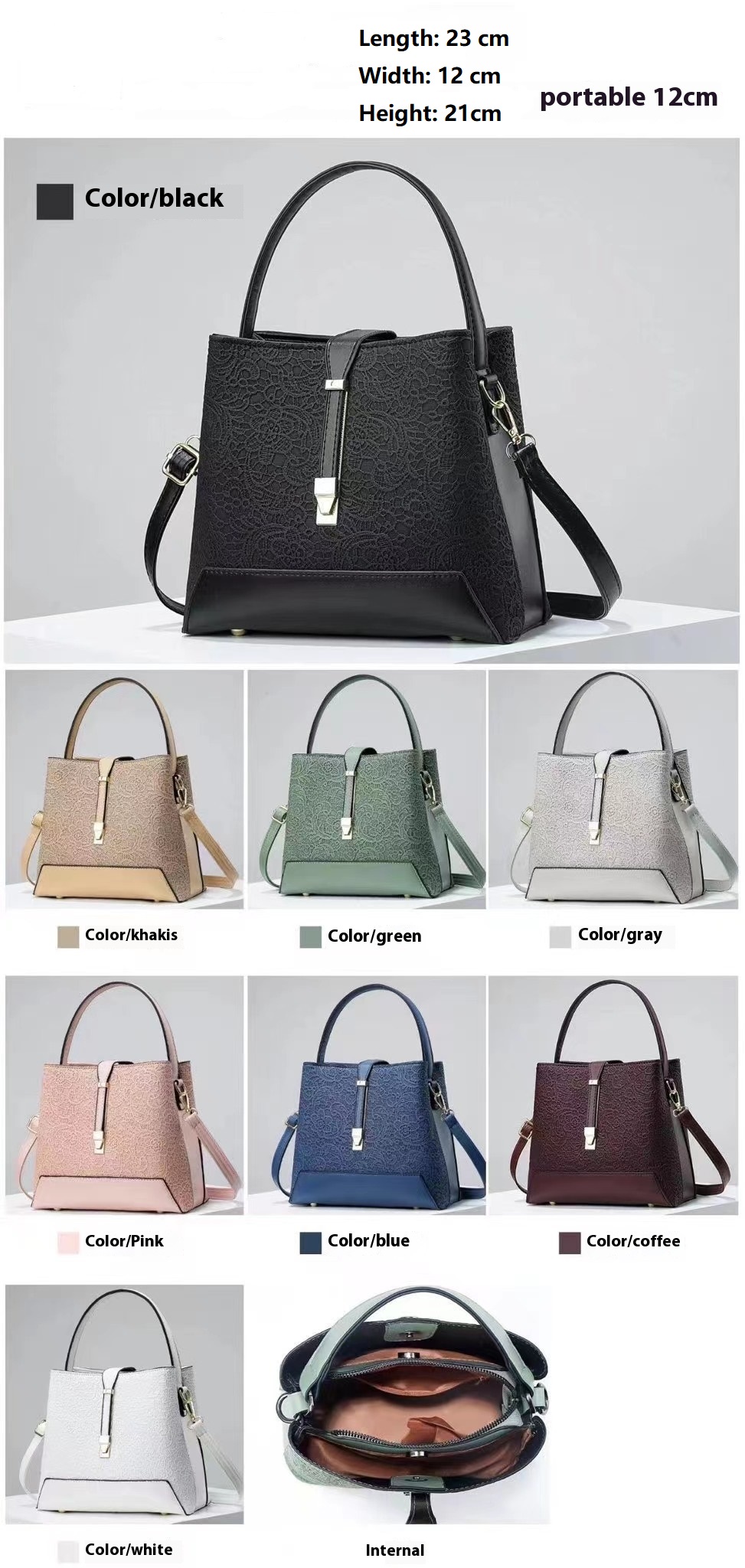 New Luxury Tote Bag Leather Cl - огляд і ціна Luxury Bags Vendor