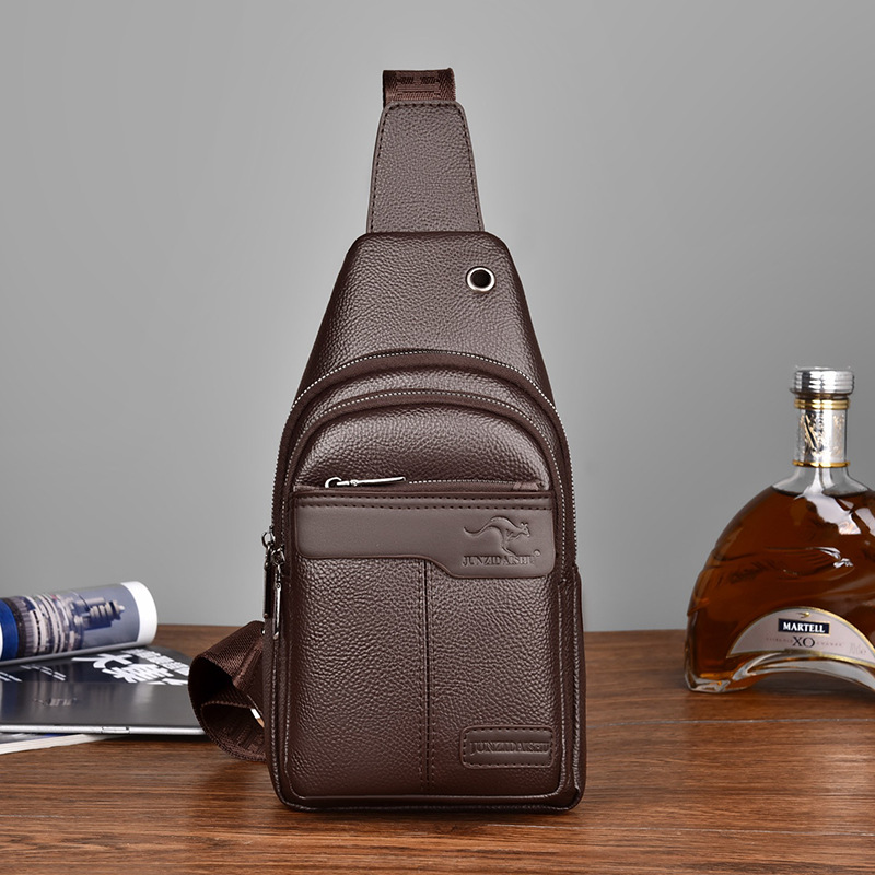 Luxury Brand Chest Pack Leathe - огляд і ціна Luxury Bags For Men Brands