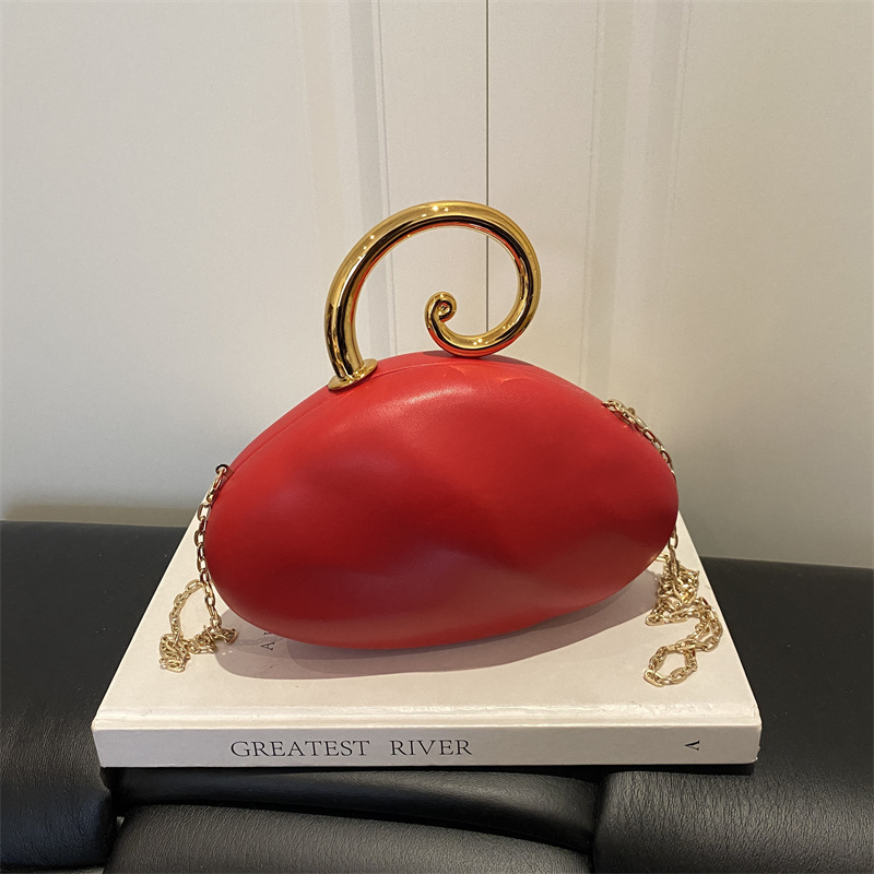 Luxury Curved Pebble Shape Min - огляд і ціна Mini Bag Evening Clutch