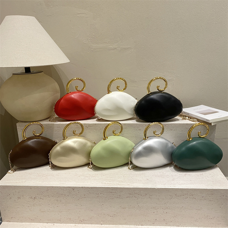 Luxury Curved Pebble Shape Min - огляд і ціна Mini Bag Evening Clutch