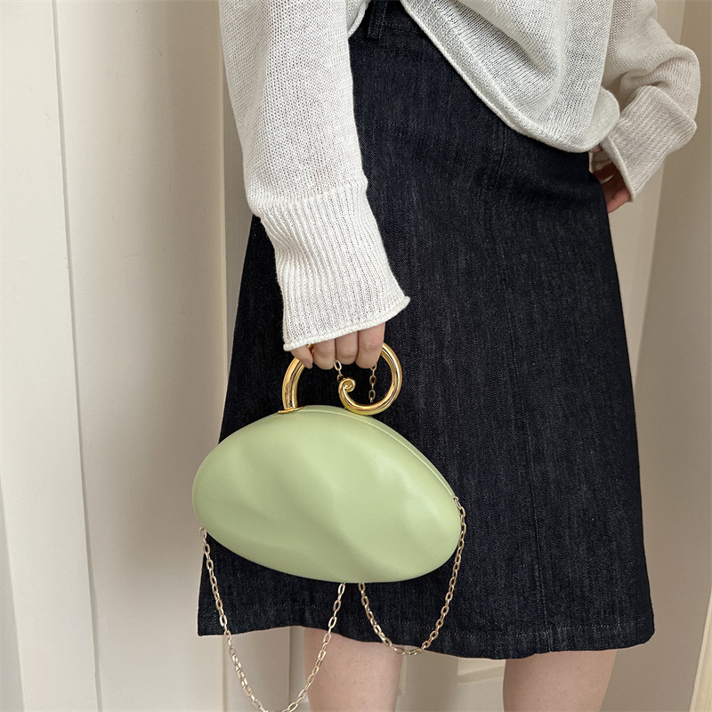 Luxury Curved Pebble Shape Min - огляд і ціна Mini Bag Evening Clutch