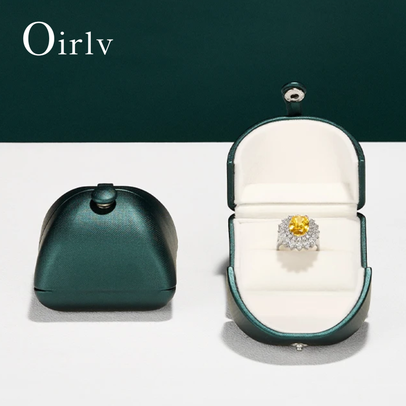 Luxury Dark Green Ring Box Pre - огляд і ціна Luxury Bags List