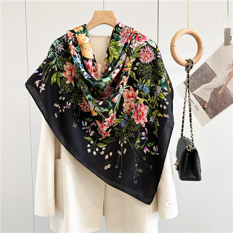 Winter Wool Silk Scarf Luxury  - огляд і ціна Luxury Bags Design