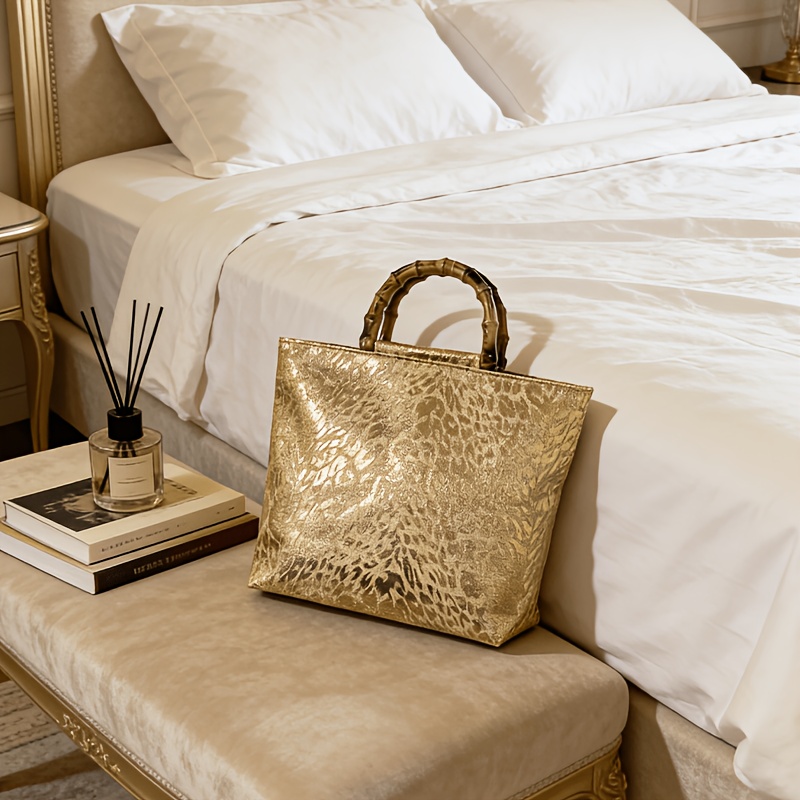 Light luxury metallic gold jac - огляд і ціна Luxury Bags Vendor