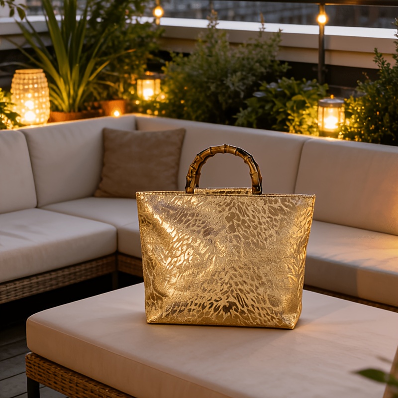 Light luxury metallic gold jac - огляд і ціна Luxury Bags Vendor