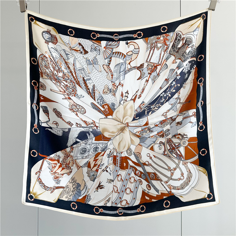 Summer Silk Scarf Women Soft S - огляд і ціна Luxury Bags Design