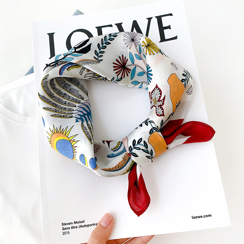 Women 70*70cm Square Silk Scar - огляд і ціна Luxury Bags Expensive