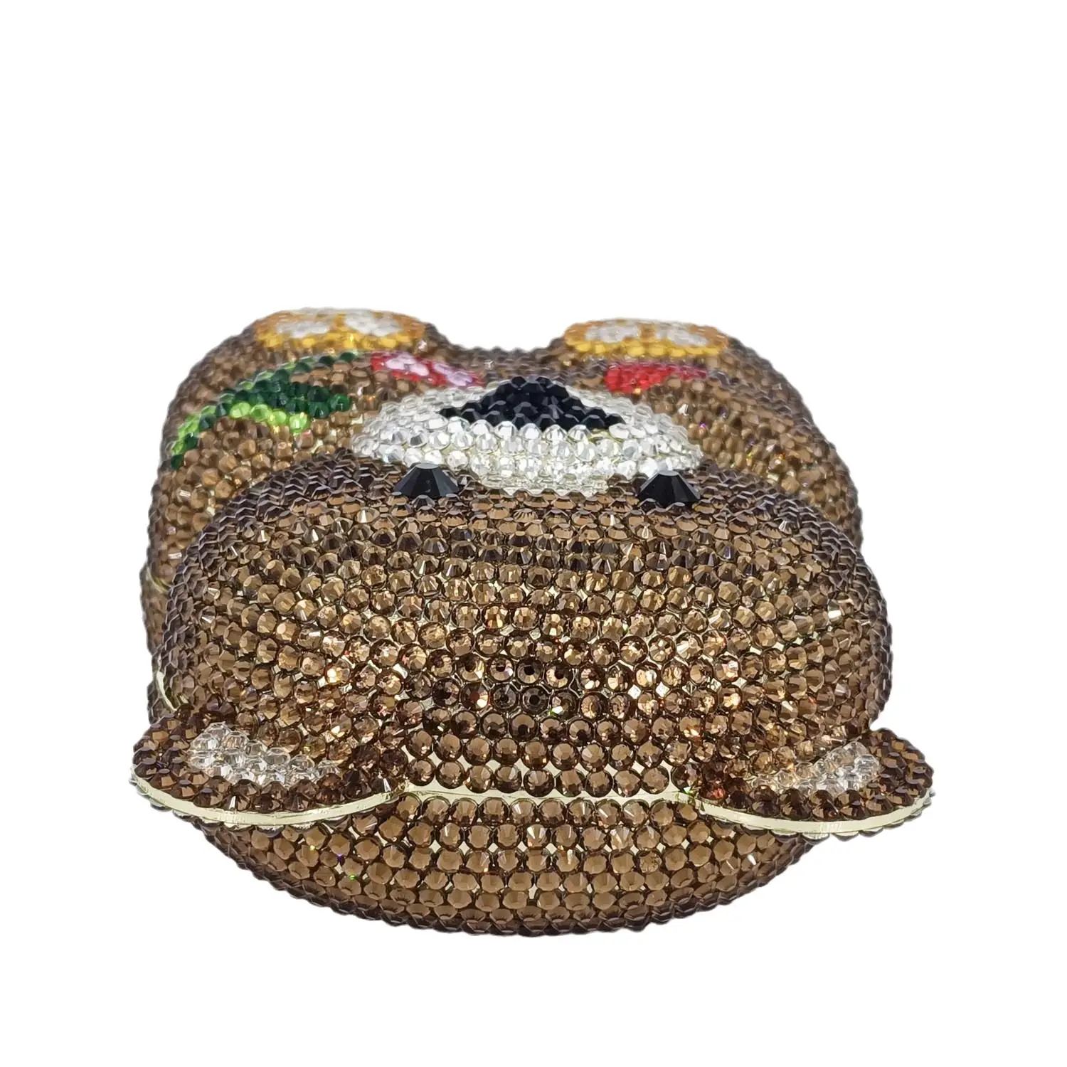 Boutique De FGG Brown Crystal  - огляд і ціна Mini Bag Evening Clutch