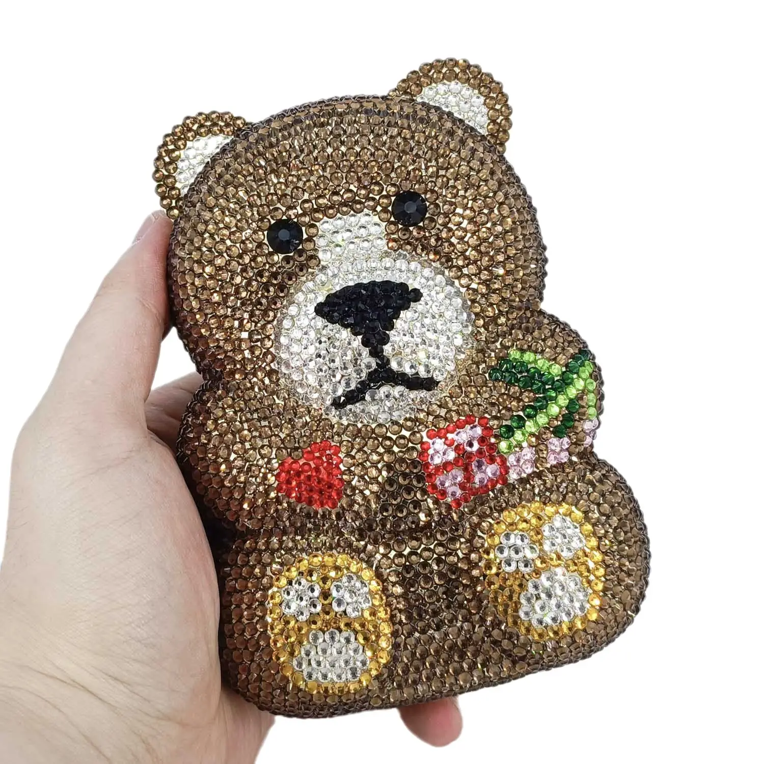 Boutique De FGG Brown Crystal  - огляд і ціна Mini Bag Evening Clutch