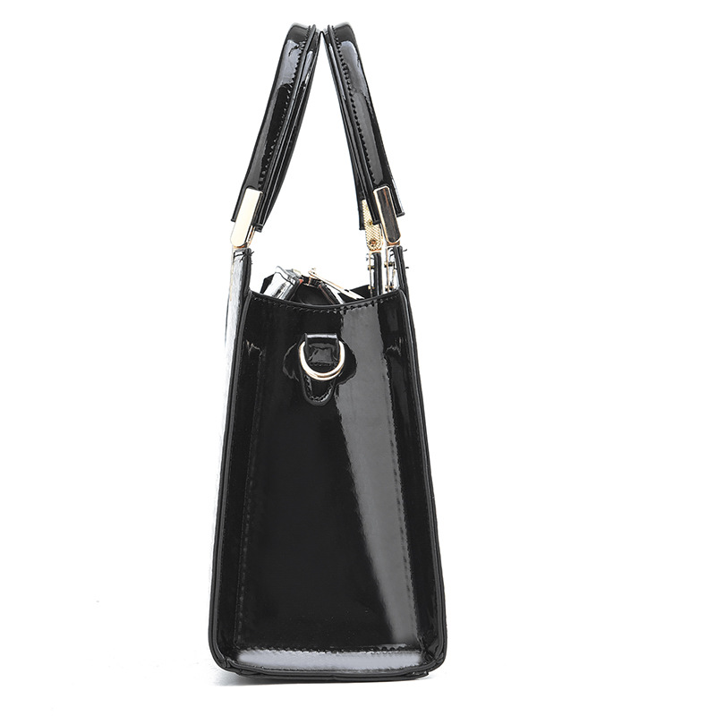 Crocodile Embossed Tote Bag, P - огляд і ціна Top Handle Patent Bag