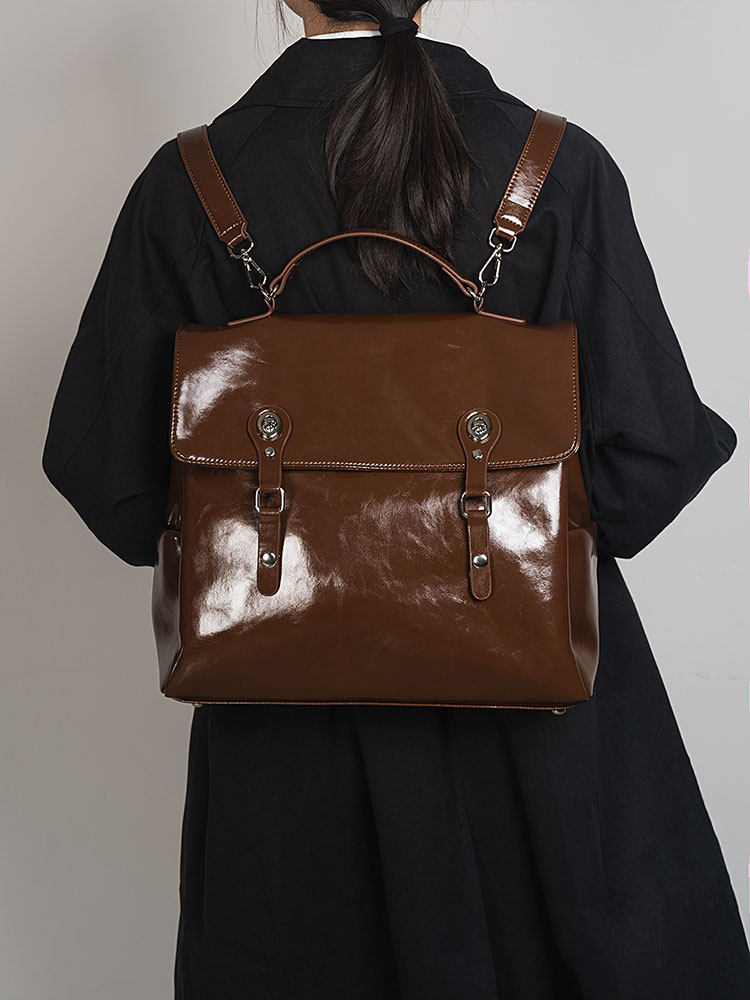 2026 Fashion New College Style - огляд і ціна Top Handle Patent Bag