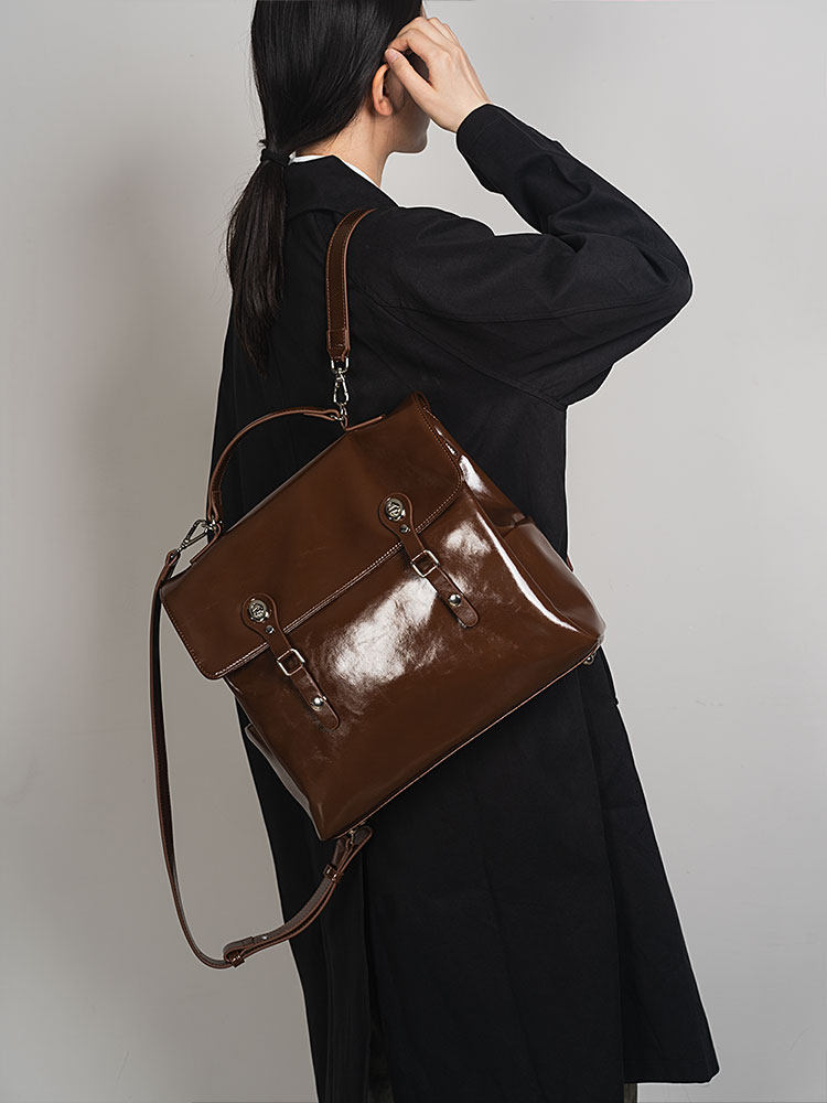 2026 Fashion New College Style - огляд і ціна Top Handle Patent Bag