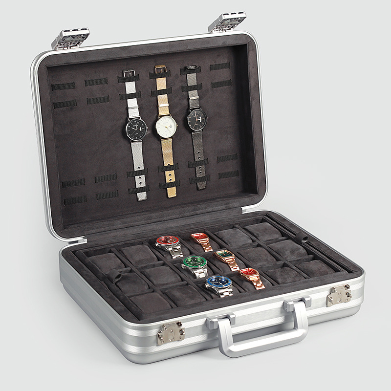 Aluminum Luxury Watch Box Larg - огляд і ціна Luxury Bags List