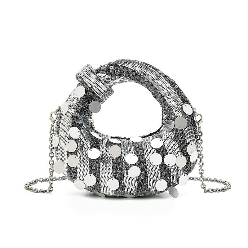 Half Moon Evening Clutch Party - огляд і ціна Luxury Bags Denim
