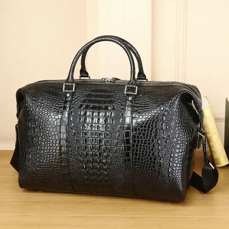 2025 Alligator Pattern Cow Gen - огляд і ціна Luxury Bags For Men Brands