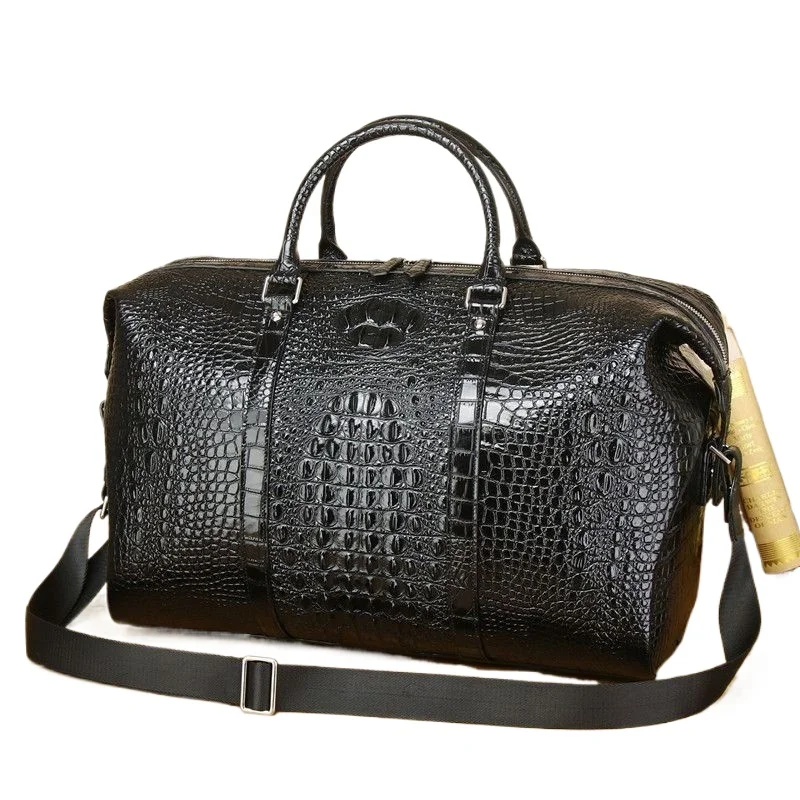 2025 Alligator Pattern Cow Gen - огляд і ціна Luxury Bags For Men Brands