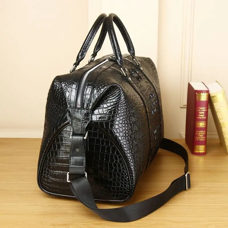 2025 Alligator Pattern Cow Gen - огляд і ціна Luxury Bags For Men Brands