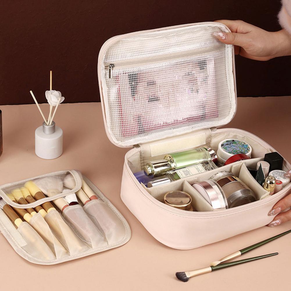 Large Capacity Cosmetic Bag Ma - огляд і ціна Top Handle Patent Bag