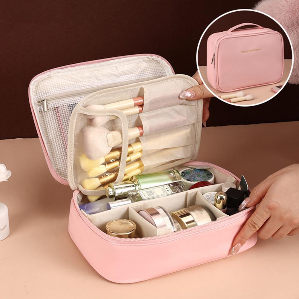 Large Capacity Cosmetic Bag Ma - огляд і ціна Top Handle Patent Bag