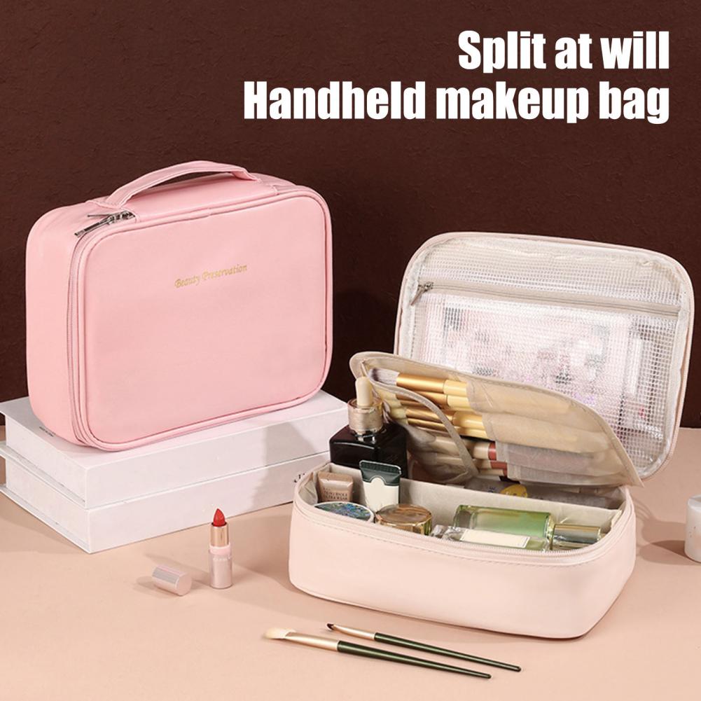Large Capacity Cosmetic Bag Ma - огляд і ціна Top Handle Patent Bag