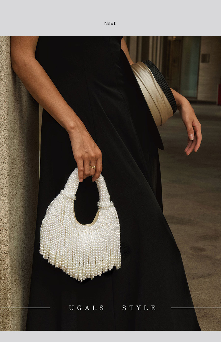 Design Handle Pearl Evening Cl - огляд і ціна Luxury Bags Vendor