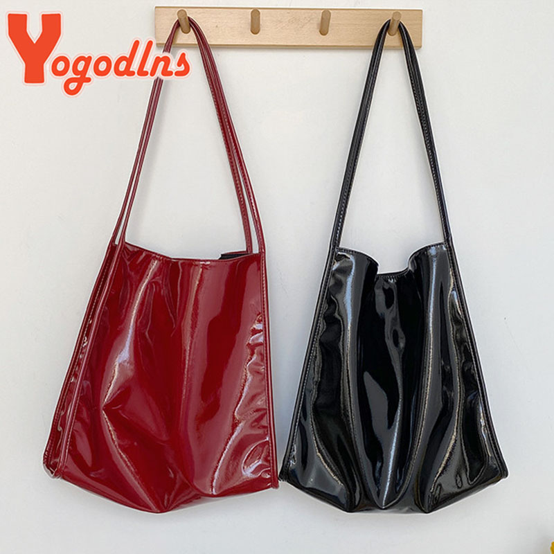 Yogodlns Luxury Patent Leather - огляд і ціна Top Handle Patent Bag