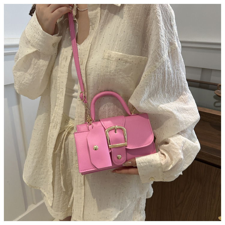 Barbie Pink Mini PU Leather Ha - огляд і ціна Top Handle Patent Bag